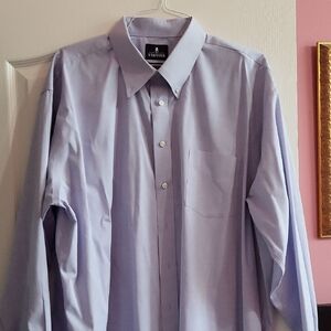 Stafford Men's Blue Shirt Size 19 36-37